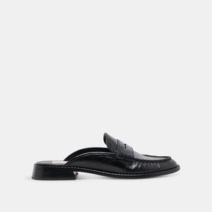 Black Leather Loafers